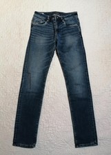 Jean bleu coton d'occasion  Bourg-de-Thizy
