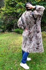 Manteau fourrure lapin d'occasion  Toulouse-