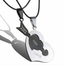 Collana 2in1 coppia usato  Taranto