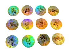 TAZOS SAINT SEIYA Conjunto Completo 63/63 PERU 2021 Pogs Toei Knights Of Zodiac FOIL comprar usado  Enviando para Brazil
