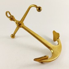 Solid brass anchor for sale  NORWICH