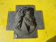 Plaque bronze jesus d'occasion  France