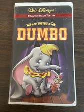 Dumbo VHS, 2001, Clamshell Walt Disney, 60th Anniversary Edition Tested comprar usado  Enviando para Brazil