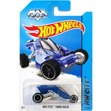 2014 Hot Wheels #086 Max carro de corrida de aço pintura azul modelo estatuetas ornamentos comprar usado  Enviando para Brazil