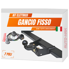 Gancio traino fisso usato  Italia