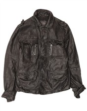 Jaqueta de couro militar masculina ALL SAINTS Reino Unido 38 média couro preto PS10 comprar usado Jaqueta de couro militar masculina ALL SAINTS Reino Unido 38 média couro preto PS10 comprar usado  Enviando para Brazil