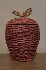 Apple basket canister for sale  Sandusky