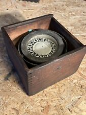 Antique ships compass for sale  CEMAES BAY