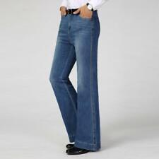 Calça Jeans Masculina Bell-bottoms Flared Anos 60 Anos 70 Grande Vintage Perna Larga Azul* comprar usado  Enviando para Brazil