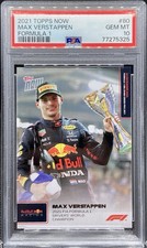 2021 Topps Now F1 #80 Max Verstappen - 2021 FIA Formula 1 World Champion PSA 10 comprar usado  Enviando para Brazil