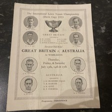 Tennis davis cup for sale  PRESTON