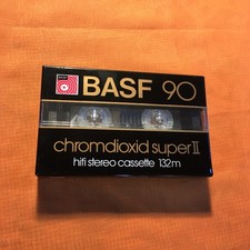 1 x BASF chromdioxid super II 90 Gold Cassette,IEC II Pos,unbespielt in OVP,1982 comprar usado 1 x BASF chromdioxid super II 90 Gold Cassette,IEC II Pos,unbespielt in OVP,1982 comprar usado  Enviando para Brazil