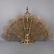 Antico parascintille ventaglio usato Antico parascintille ventaglio usato  Inverigo