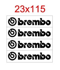 Stickers brembo etrier usato  Spedire a Italy