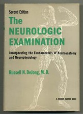 Russell N DeJONG / Neurologic Examination Incorporating the Fundamentals 1958 comprar usado  Enviando para Brazil