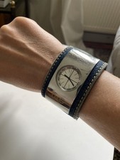 Dolce & Gabbana Vintage Y2K Unisex Denim Cuff Watch- O/S comprar usado  Enviando para Brazil