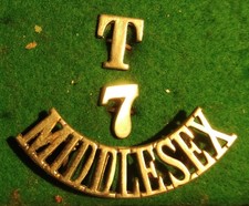 7th middlesex shoulder for sale  ATTLEBOROUGH