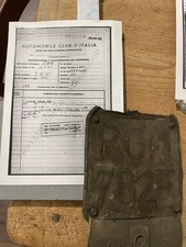 Targa moto dkw usato  San Giustino