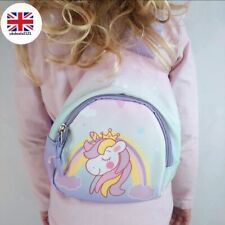 Girls unicorn backpack for sale  GRAYS