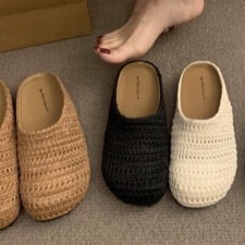 Sandálias estilo romano francês oco respirável fechado semi chinelos verão ao ar livre comprar usado  Enviando para Brazil