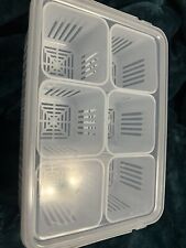 Divided food storage for sale  Hays
