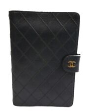 Autêntica capa de notebook CHANEL agenda MM pele de caviar picolor couro #6024 comprar usado  Enviando para Brazil