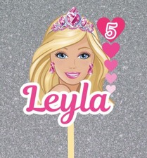 Girls cake topper for sale  SALFORD