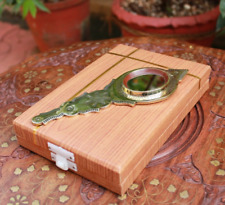 Espejo de mano Aranmula Kannadi espejo imagen perfecta espejo de metal maquillaje regalo segunda mano  Embacar hacia Mexico
