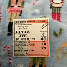 1970 cup final. for sale  BUDLEIGH SALTERTON