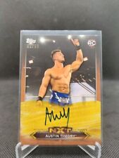 Tarjeta automática de novato Topps WWE NXT Roster Bronze/99 A-AT Austin Theory 2020 segunda mano  Embacar hacia Argentina