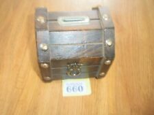 Vintage wooden moneybox for sale  BRISTOL