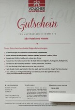 Kurzreise gutschein hotels gebraucht kaufen  Steinbach-Hallenberg