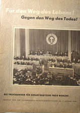 Ddr dokument 1952 gebraucht kaufen  Dresden