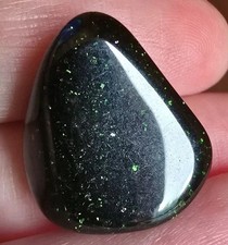 Green goldstone crystal for sale  PICKERING