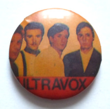 Ultravox pin badge for sale  OLDHAM