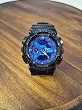 Relógio Casio G-Shock GA-110HC-1A roxo/azul (sem bateria), usado comprar usado  Enviando para Brazil