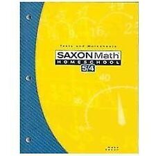 Saxon math tests for sale  Independence