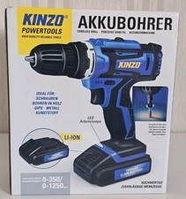 Kinzo akkuschrauber akku gebraucht kaufen  Barmstedt
