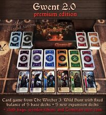 Gwent 2.0 - Witcher - 5 decks com saldo de jogo fixo + 5 novos decks. EDIÇÃO PREMIUM. comprar usado  Enviando para Brazil