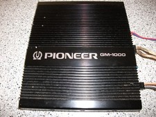 Amplificador de potência estéreo usado Pioneer GM-1000 60W x 2 COM CABOS. comprar usado  Enviando para Brazil