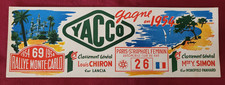 Advertisement blotting yacco d'occasion  Expédié en Belgium