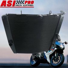 Radiador de corrida de alumínio 1 fileira para 2006-2009 2007 2008 06 Suzuki GSXR600 GSXR750 comprar usado  Enviando para Brazil