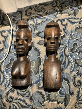 ebony figurine bust african for sale  La Puente