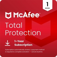Mcafee total protection for sale  Alviso