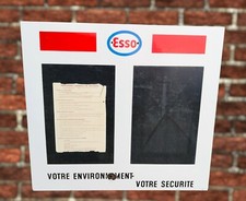 Esso emailschild emailleschild gebraucht kaufen  Sprendlingen