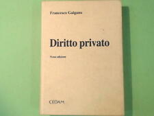 Diritto privato galgano usato  Comiso