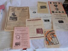 Brochures anciennes catalogue d'occasion  Bais
