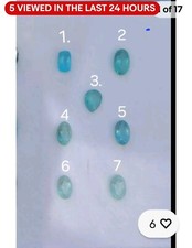 Paraiba tourmaline brazilian for sale  CHESTERFIELD