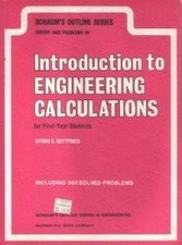 INTRODUCTION TO ENGINEERING CALCULATIONS FOR FIRST YEAR By Byron S. Gottfried VG, usado comprar usado  Enviando para Brazil