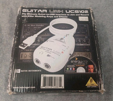 Behringer Guitar Link UCG102 USB interface de áudio caixa original e manuais softw, usado comprar usado  Enviando para Brazil